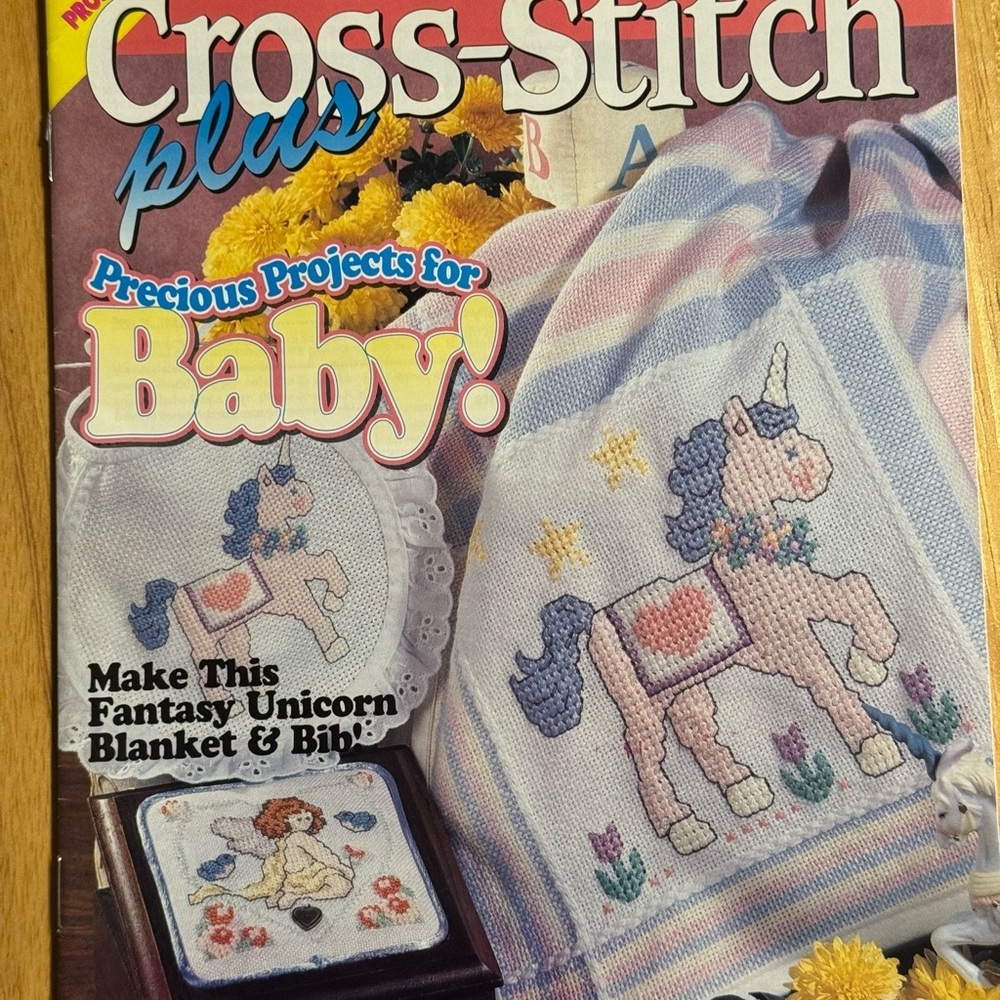 Cross-Stitch Plus Magazine Jan 1995